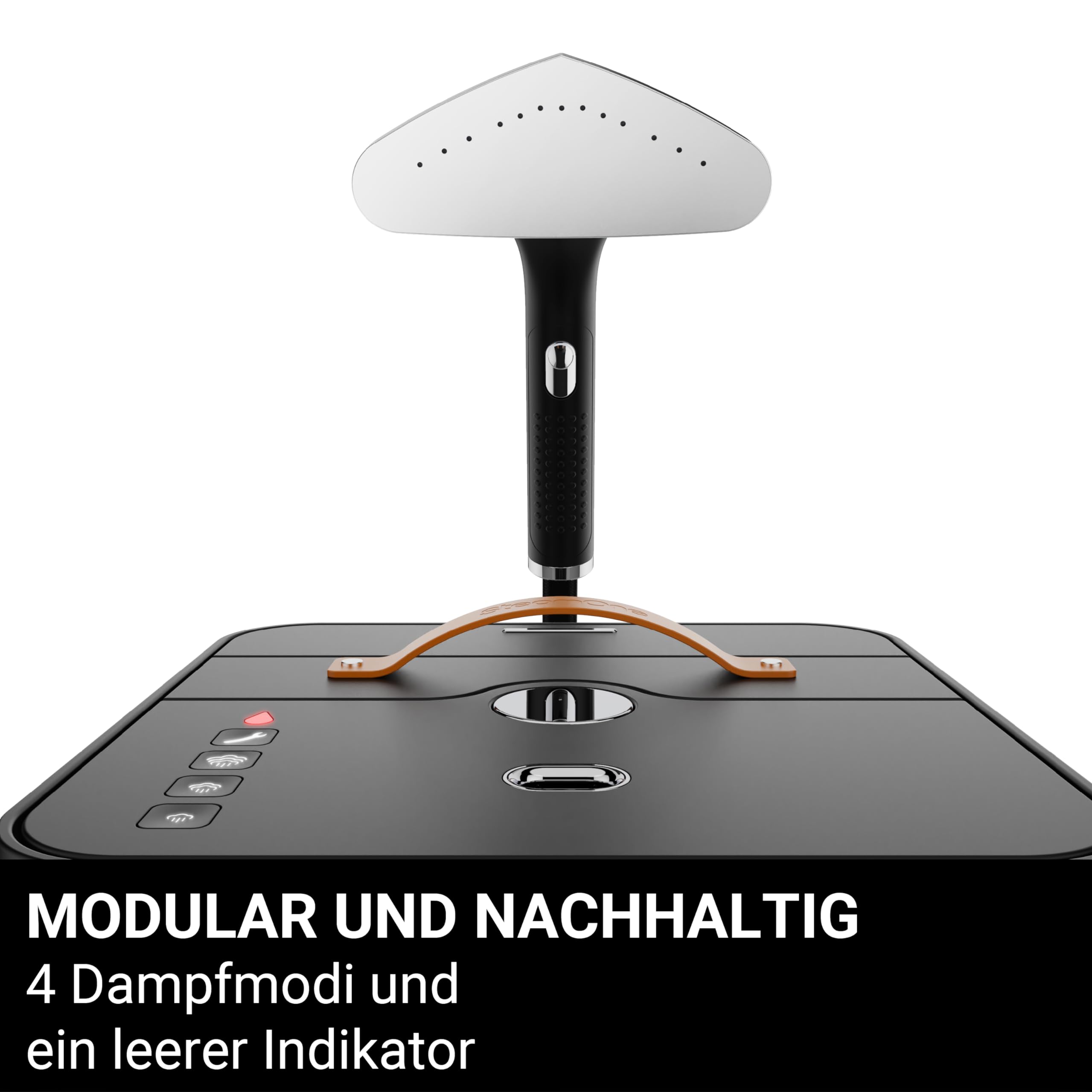 STEAMONE- Steamer Professionell Dampfglätter 2900W 125g/min 10bar SteamCube- Vertikales und horizontales Bügeleisen 90min Betriebsdauer (2500ml)- Entfernt 99,99% der Verunreinigungen Fertig in 120s