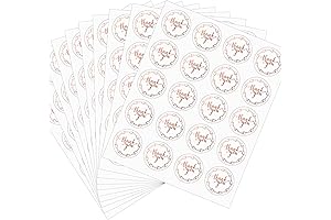 Elegant Thank You Stickers, the Perfect Expression of Gratitude