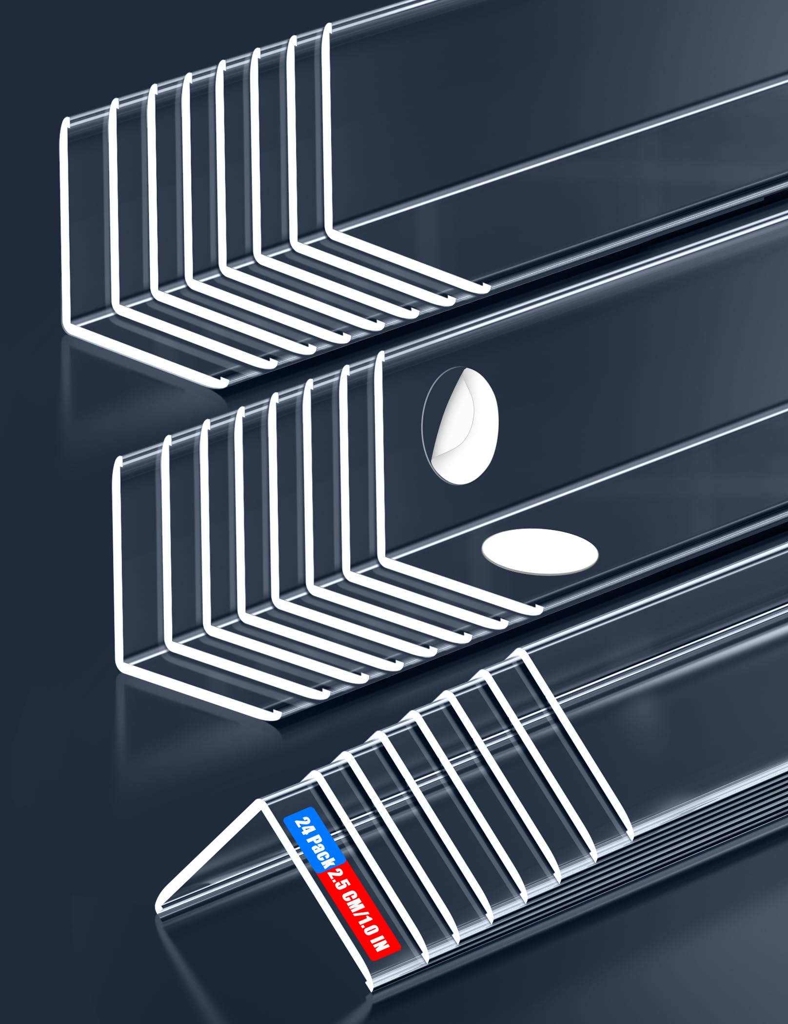 Protections d'angle autocollantes pour armoire et table basse sans résidu
