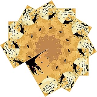 Halloween Party Invitations | Bat Pattern & Horror Cards,Horror Party Cards Vintage Scary Theme Cartoon Spooky Castle Gree...