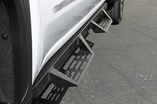 Miniatura 3 de Raptor Series Magnum RT Gen 2 Drop Steps - Estribos negros compatibles con Crew Cab 2019-2025 Silverado Sierra 1500 y 2020-2025 2500/3500 HD