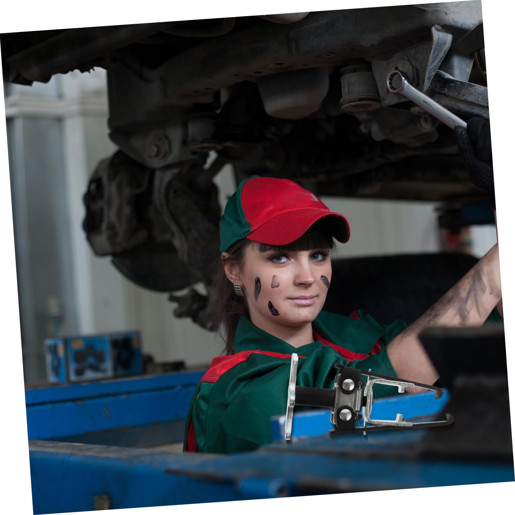 Strumento per Compressione Molle Valvole Motore Auto Utensile Riparazione Compressore Molle Valvole Accessorio Professionale per Autoveicoli