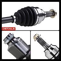 Vista 9 de A-Premium Conjunto de eje de eje CV compatible con Mazda 3 2005-2013, 3 Sport 2009-2013, 5 2006-2010, transmisión automática, lado del pasajero