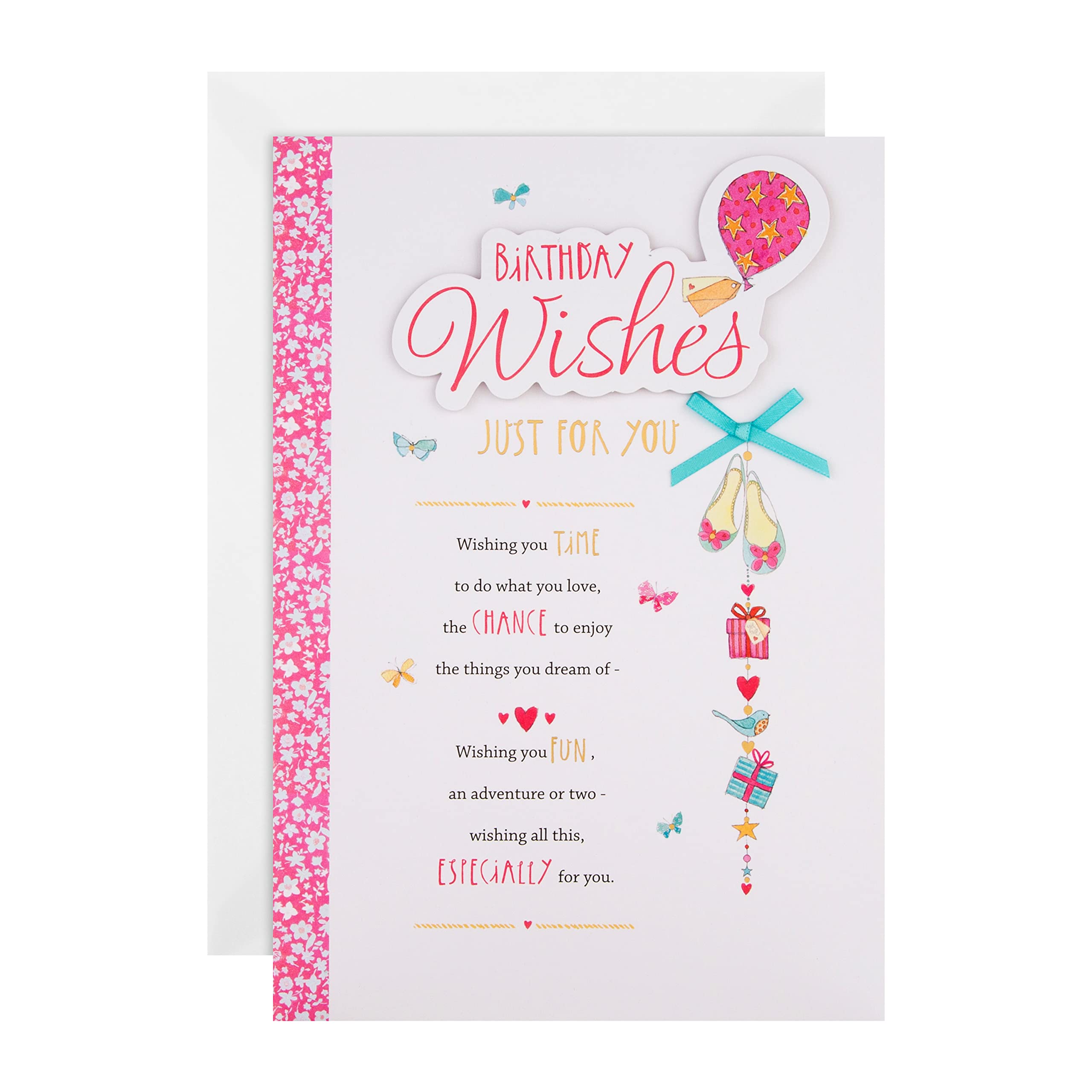 Hallmark Birthday Card- Classic Design with Heartfelt Verse