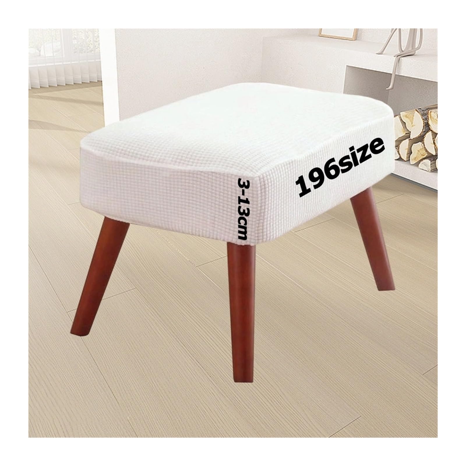 Housse De Protection Pour Repose-Pieds Ottomane Protecteur Housses