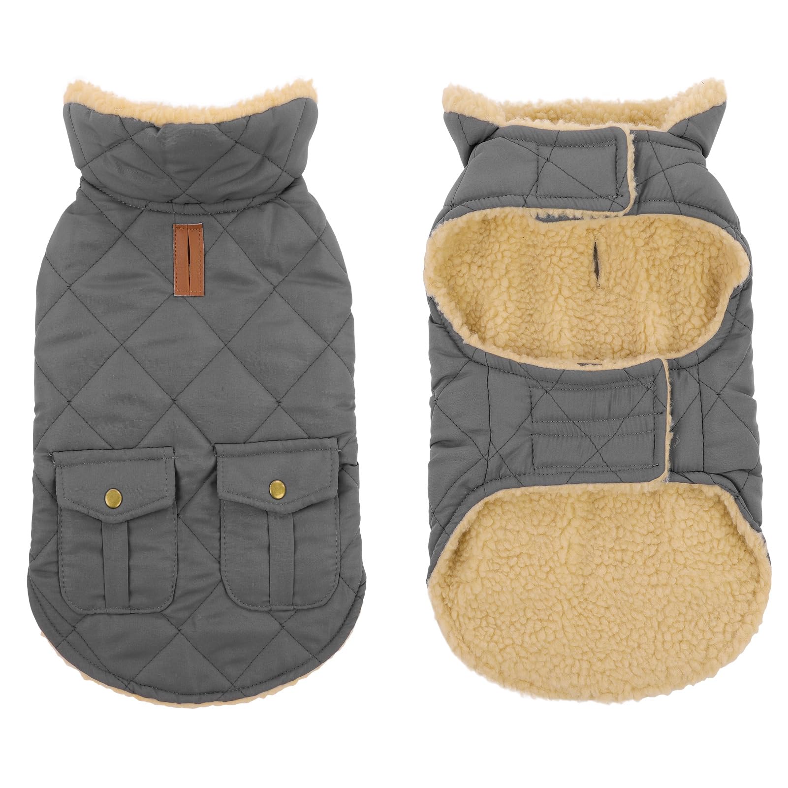 Abrigo Grande para Perro, Chaqueta cálida para Perros extragrandes, Abrigo de Invierno para Perro, Resistente al Viento, Abrigos para Clima frío, Chaqueta de Nieve para Perros, Ropa para Mascotas,