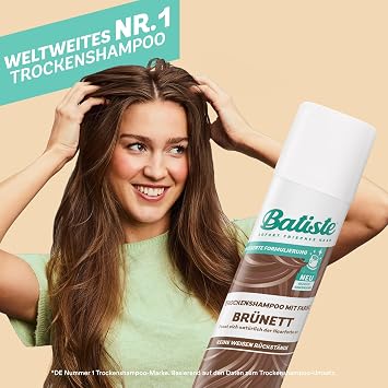 Batiste, Dry Shampoo, Beautiful Brunette, 6.73 fl. oz.