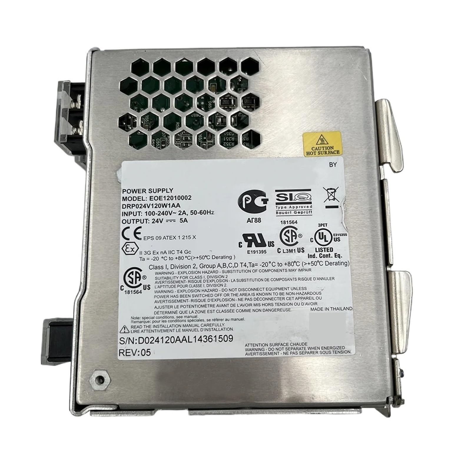BFSYDLUJ EOE12010002 Switching Power Supply DRP024V120W1AA 24V/5A/120W