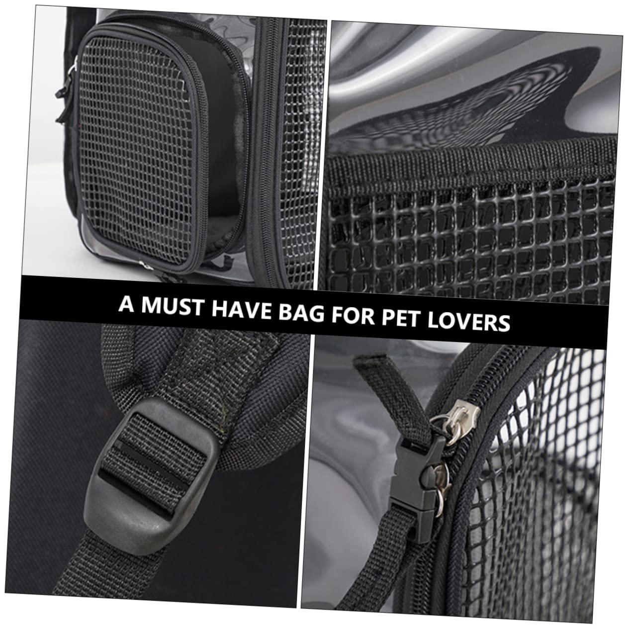 Mipcase Zaino Trasportino per Gatti in Oxford Borsa da Viaggio Traspirante per Animali Domestici per Escursioni all Aperto e Trasporti Facili