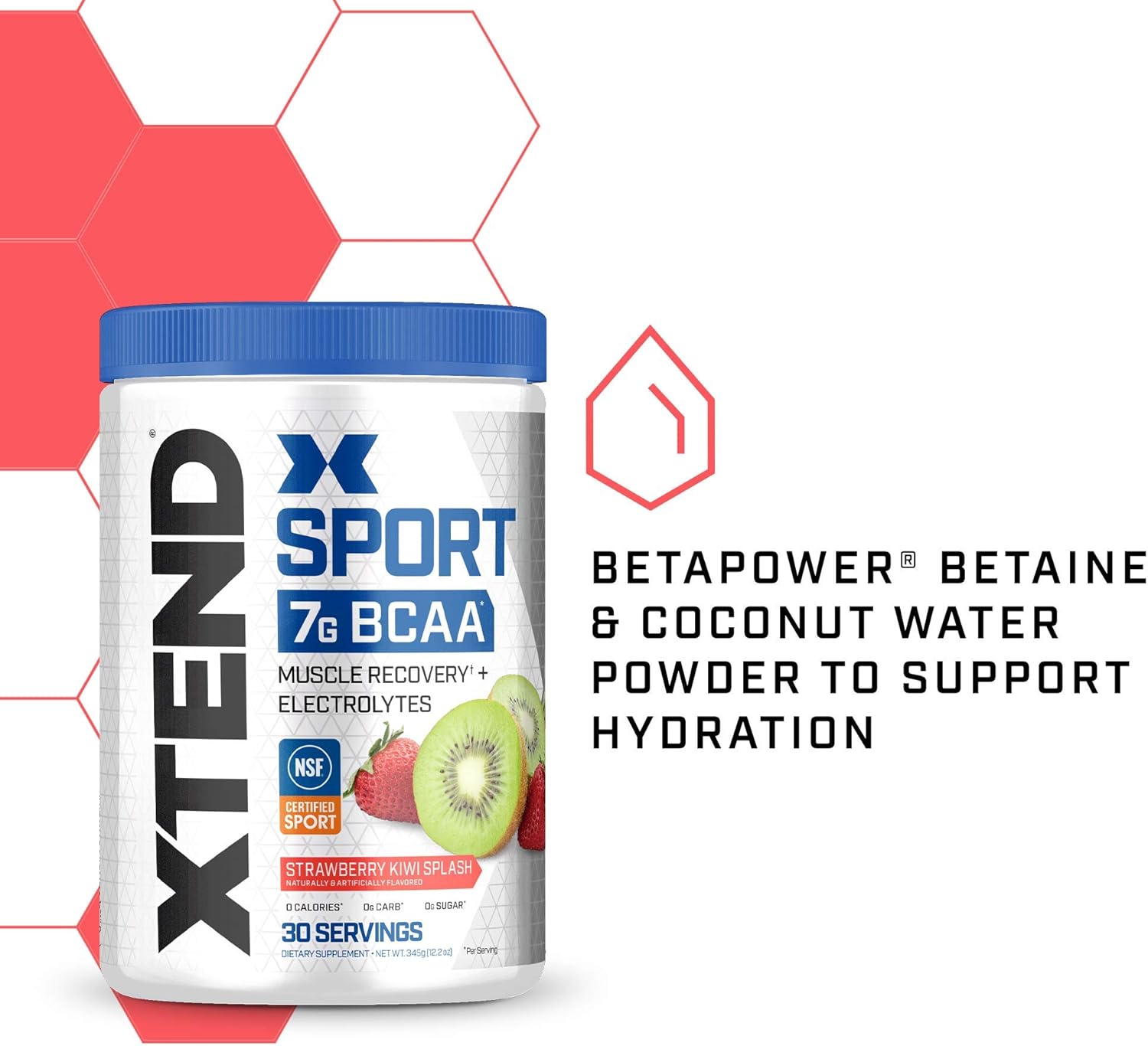 Buy Xtend Sport Bcaa Powder Strawberry Kiwi Splash Electrolyte Powder For Recovery Hydration With Amino Acids 30 Servings Online In Nicaragua B07bv6ypsv