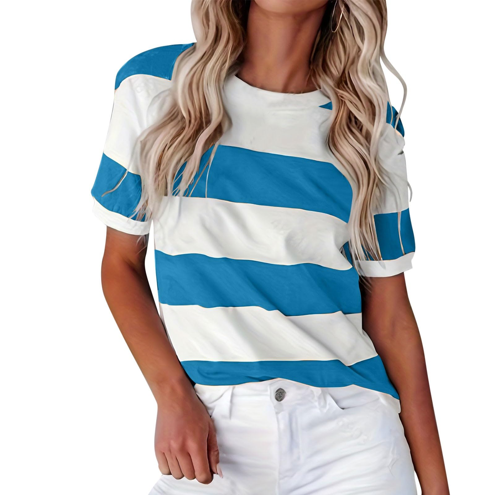 Camicia A Righe Donna Maglietta A Righe Lunga Donna Stile