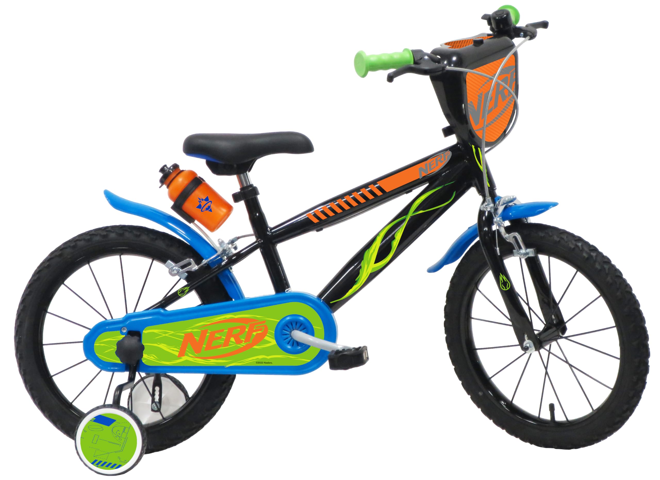Denver Nerf 16" Children's Bicycle With Training Wheels from B&Q