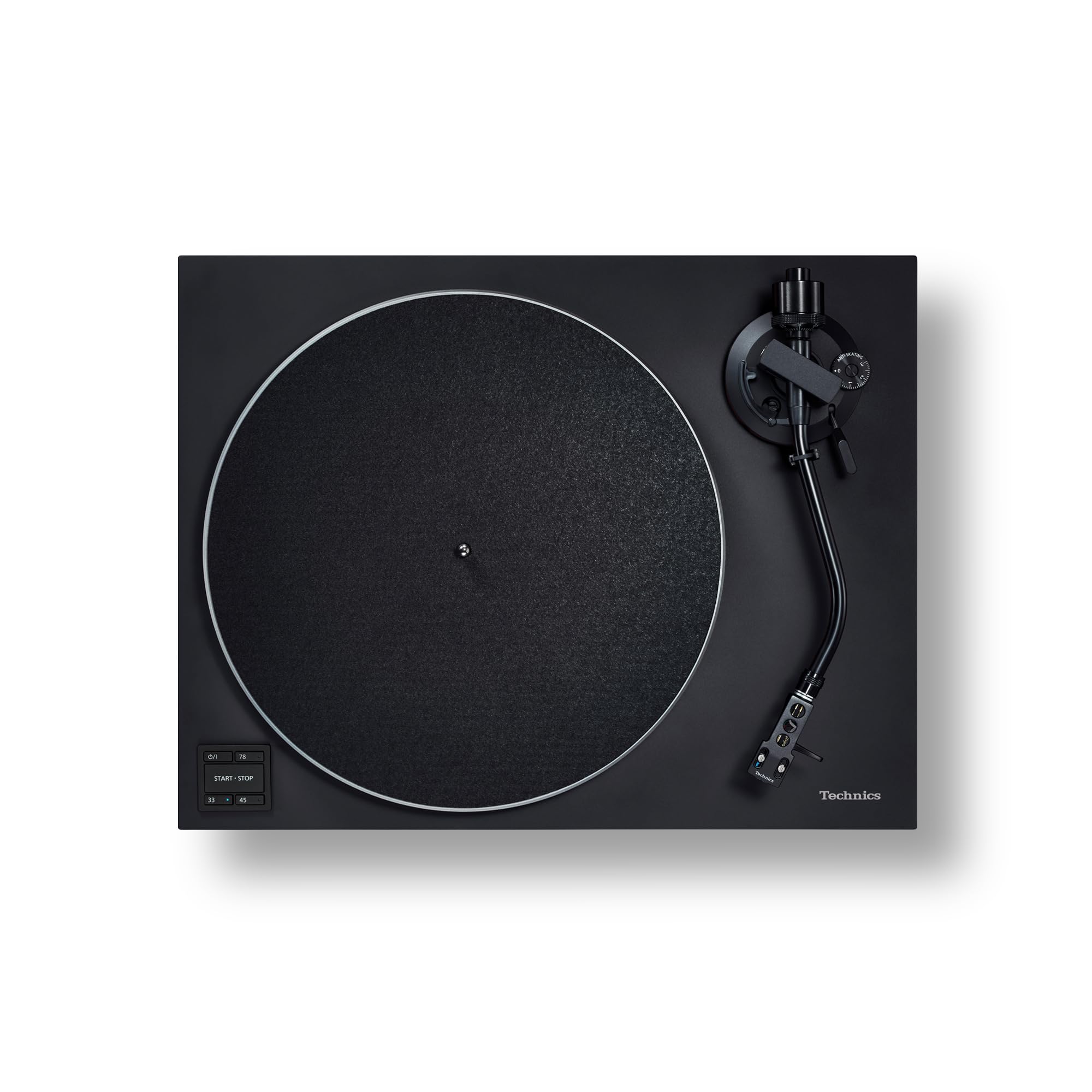 Technics SL-40CE-K Giradischi a Trazione Diretta, Motore Coreless, Equalizzatore Phono Integrato, Testina AT-VM95C, Piatto in Alluminio, Nero