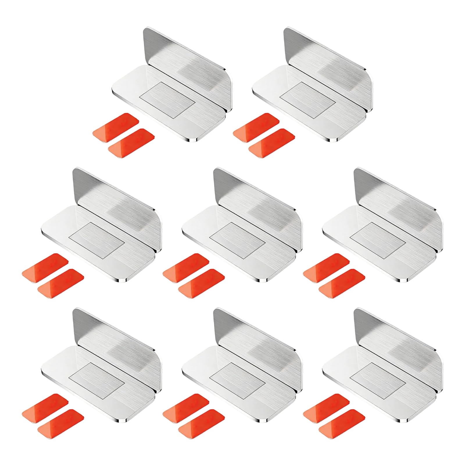 Furniture Cupboard Close Stainless Steel Cabinet Door Catches Quiet Close Powerful Magnets Latches Enduring Adhesive Drawer Magnets
