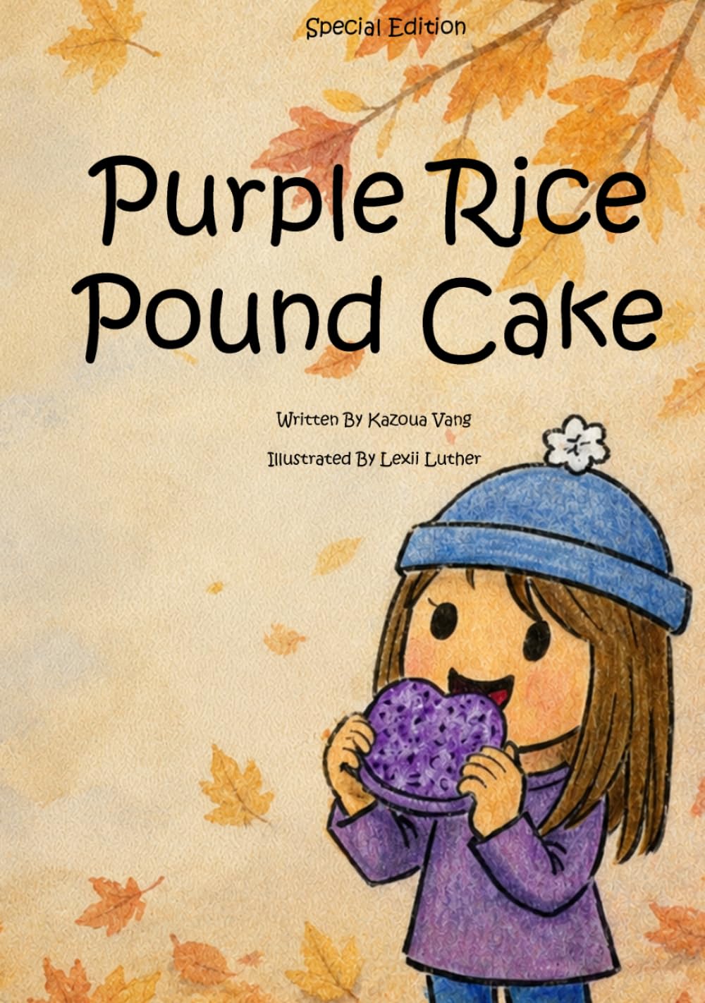 Purple Rice Pound Cake