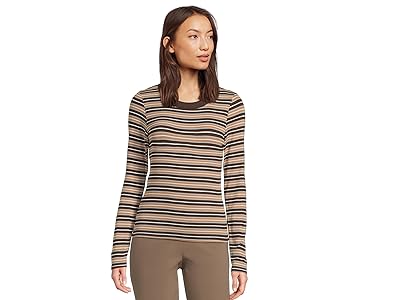Michael Stars Zola Long Sleeve Crew T-Shirts Women