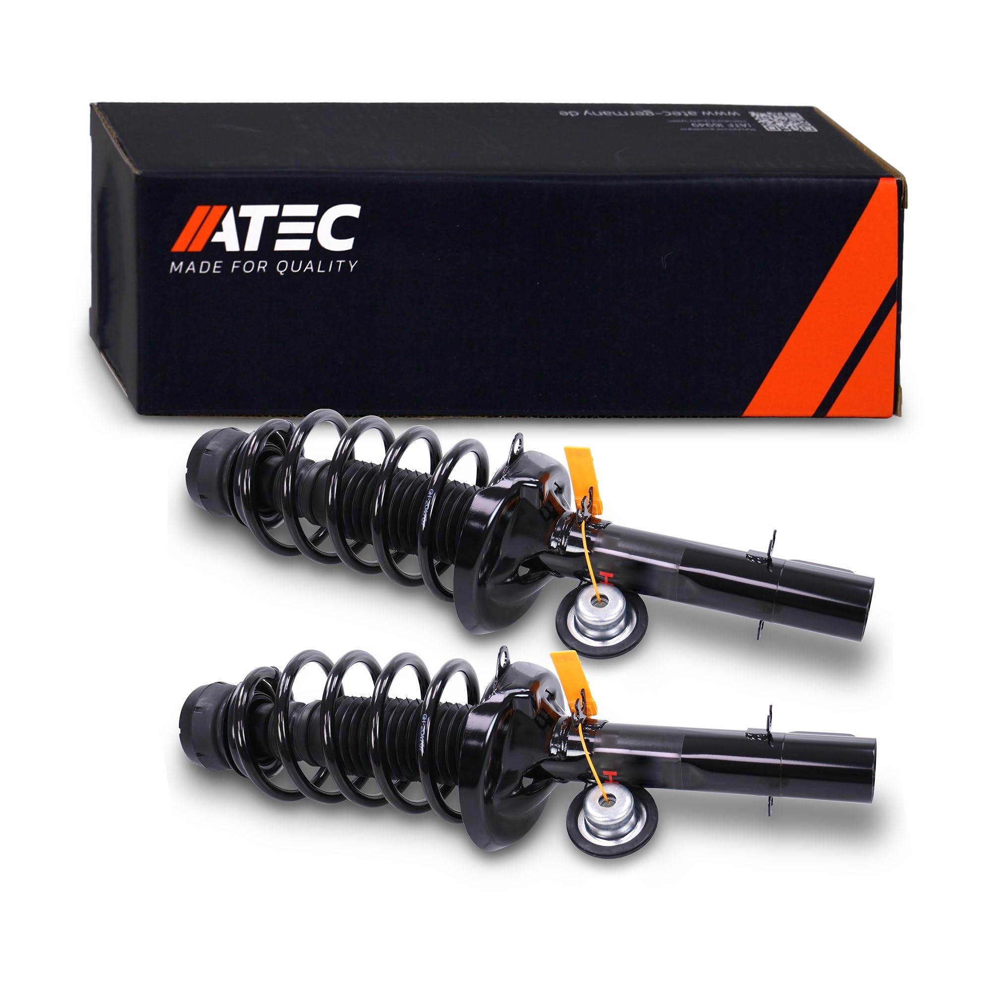 ATEC Germany 2x amortisseurs à gaz avant jambe de suspension bi-tube,