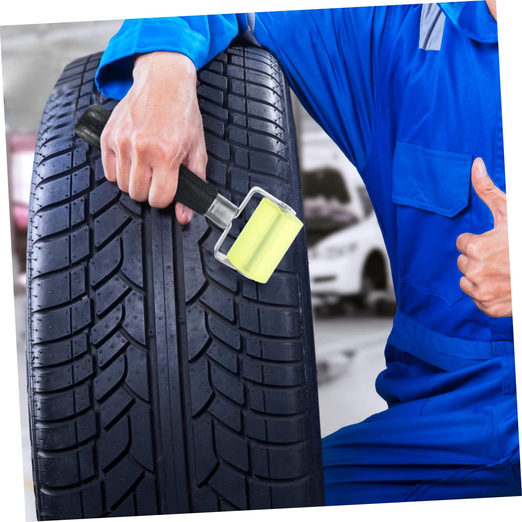 SUPVOX 4pezzi Insonorizzante Auto Strumenti Per Riparazione Pneumatici Manico Ergonomico e Design Portatile Per Insonorizzazione Veicolare Materiale Durevole e Leggero Per Applicazioni Di
