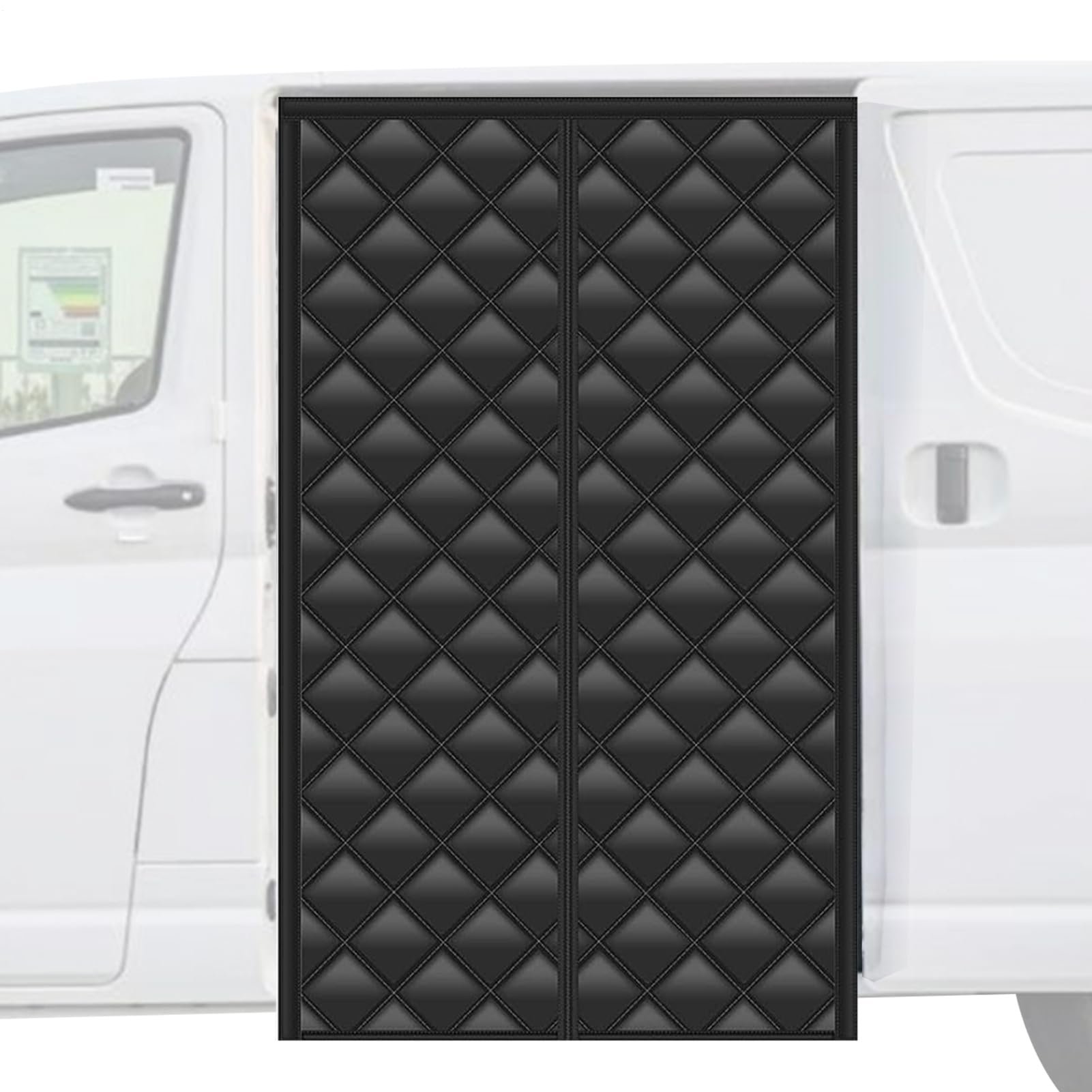 Rideaux Isolants pour Porte De Camping-Car Écran Anti-Vent 84 x 203 cm
