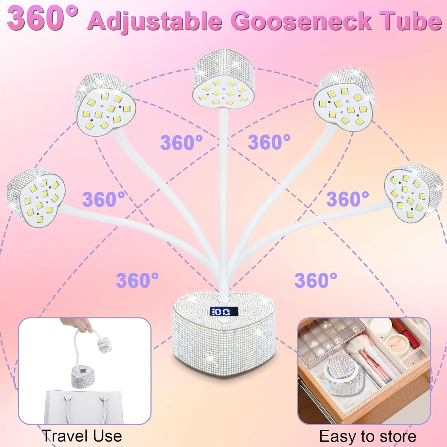 Achieve Salon-Quality Nails at Home: Review of the UV Mini Nail Lamp