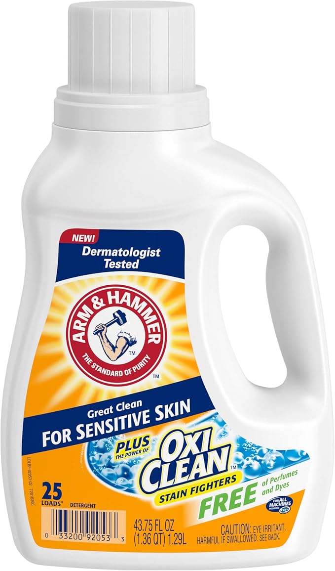 ARM & HAMMER Plus OxiClean with Fade Defense Liquid Laundry Detergent