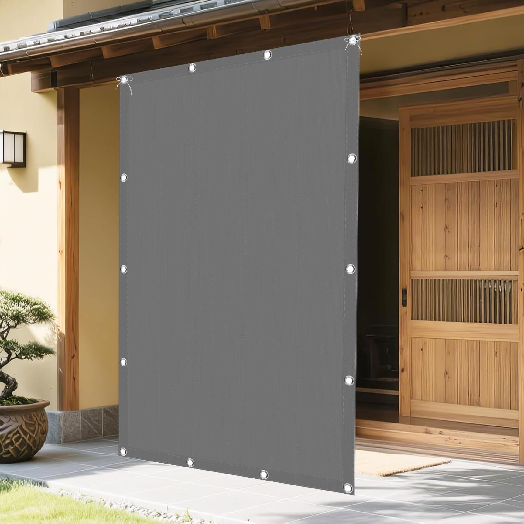 Voile d'ombrage 98% UV imperméable et résistant pour l'extérieur