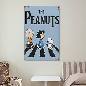 Amazon.co.jp: スヌーピー 壁飾り レトロアートポスター キャンバス