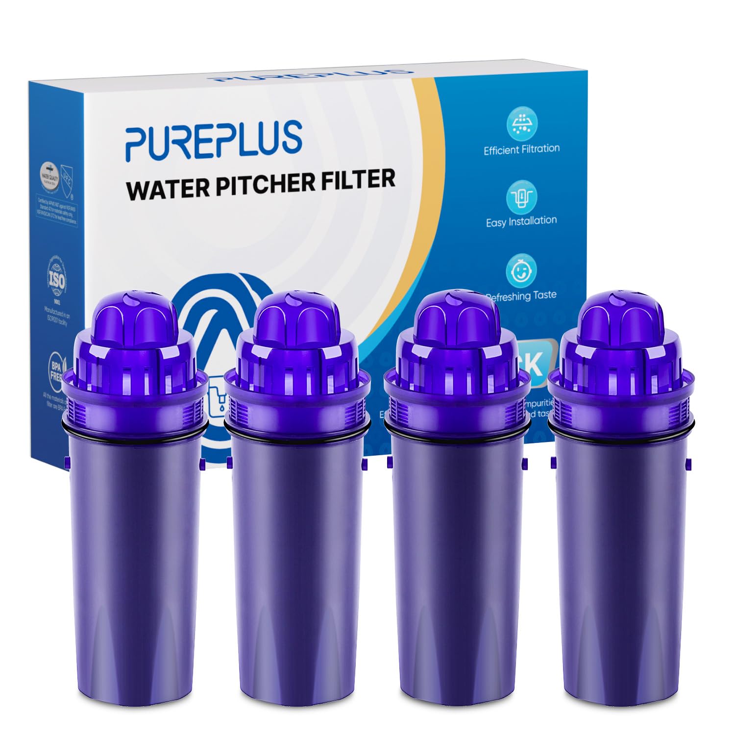 Amazon.com: PUREPLUS CRF950Z Pitcher Water Filter Replacement for