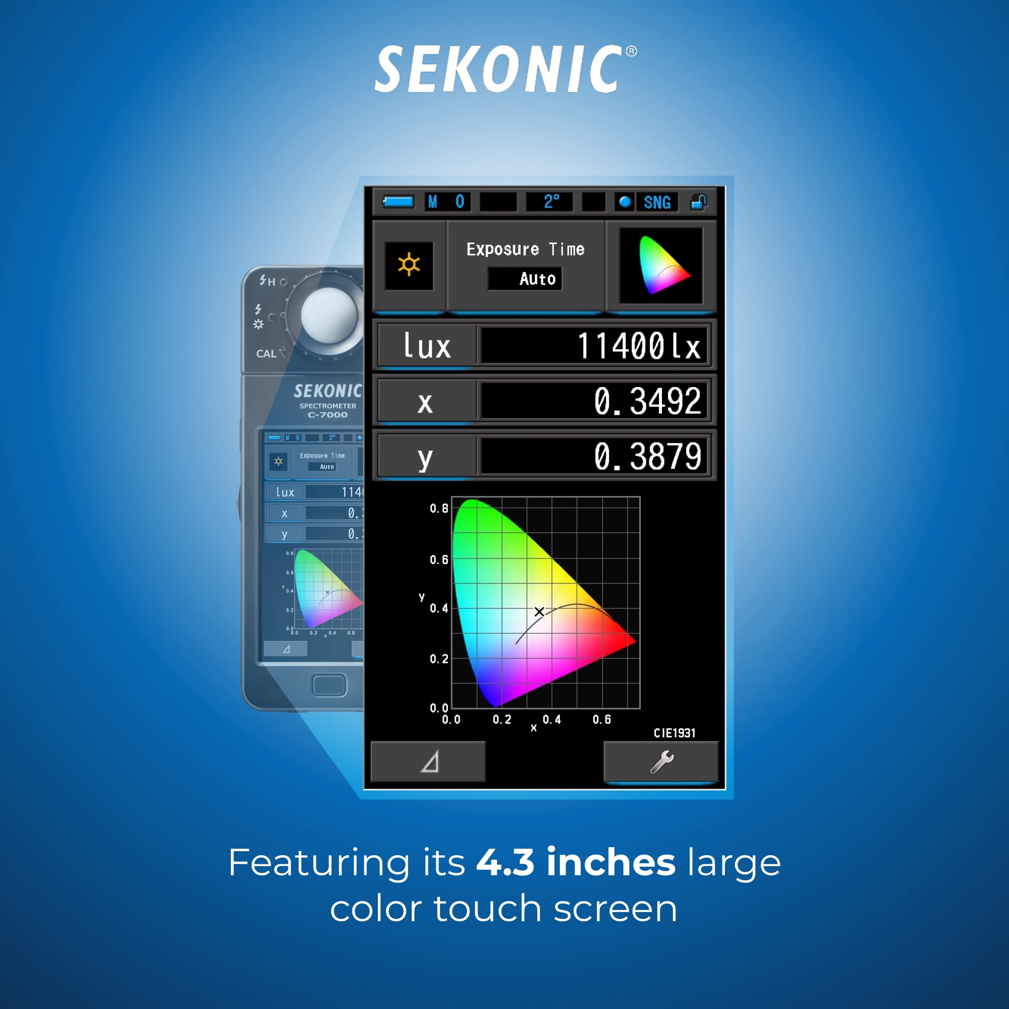 Sekonic C-7000 Industrielle schwarz