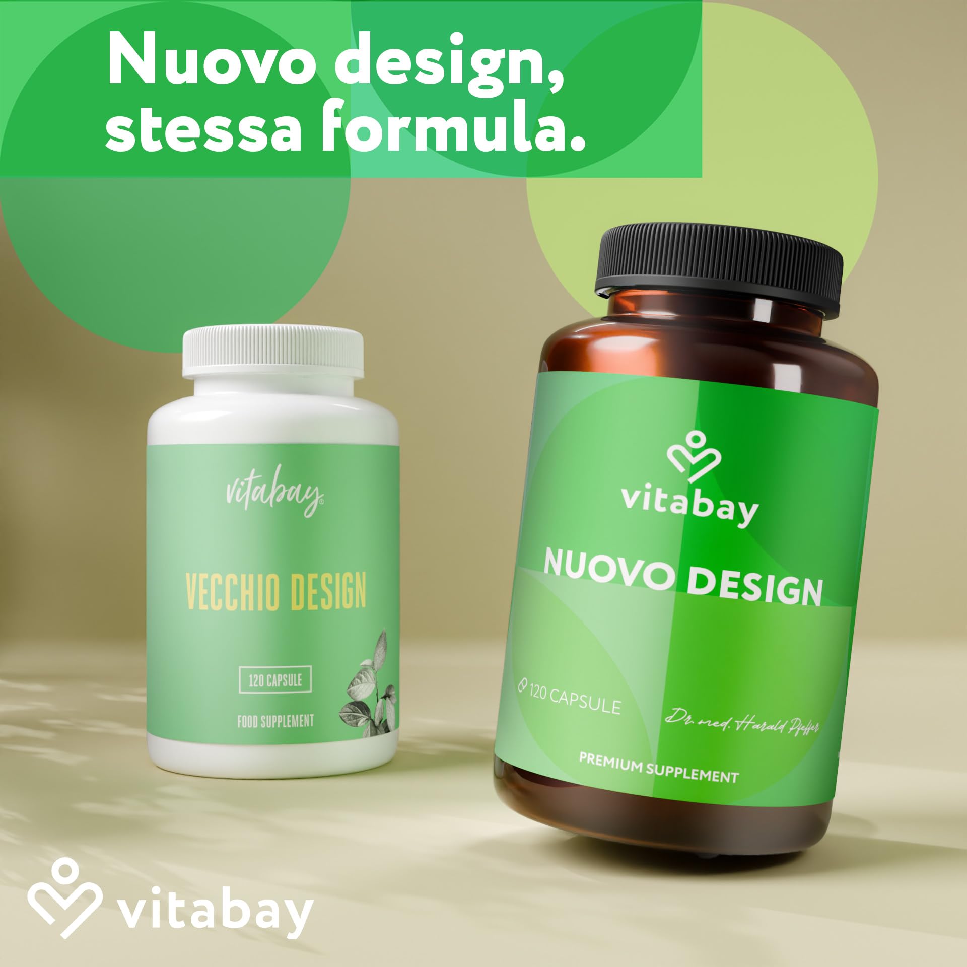 Vitabay Ginseng Rosso Panax 600 mg Estratto – 120 Capsule Vegane – Standardizzato al 20% Ginsenosidi – Vero Ginseng Coreano C.A. Meyer – Testato in Laboratorio in Germania – 2 Mesi