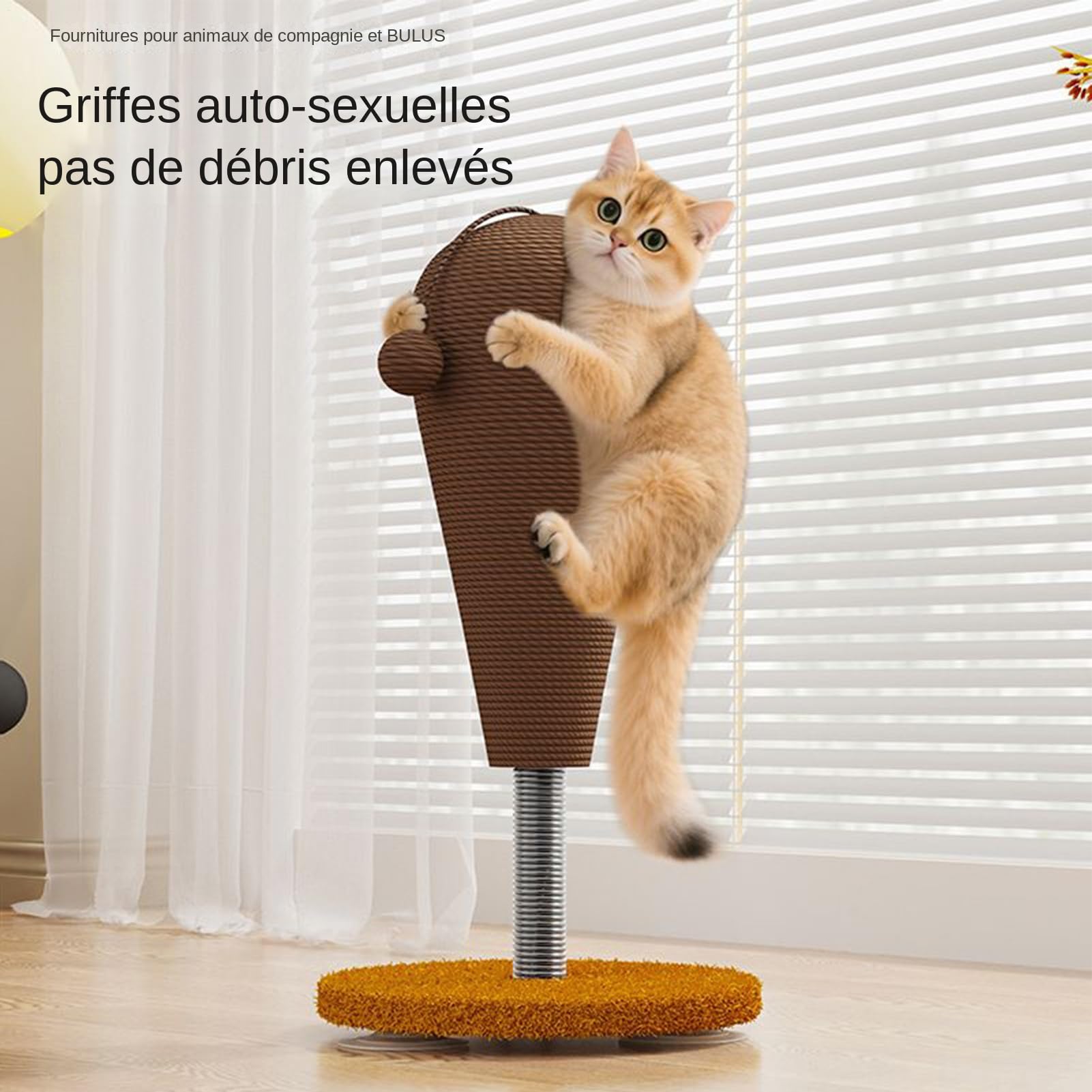 Arbre à Chat Griffoirs en Sisal Naturel