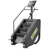 Fitvids Stair Stepper Machine, Commercial Grade Stair Climber with 15 Resistance Levels, Continuous Stair Stepping Machine for Cardio and Lower Body Workouts, LED Screen, Exercise Machine for Home Gym