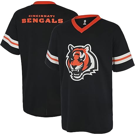 Bengals Youth Game Day Jersey - Official 4-20 NFL Kids Jersey by Outerstuff
