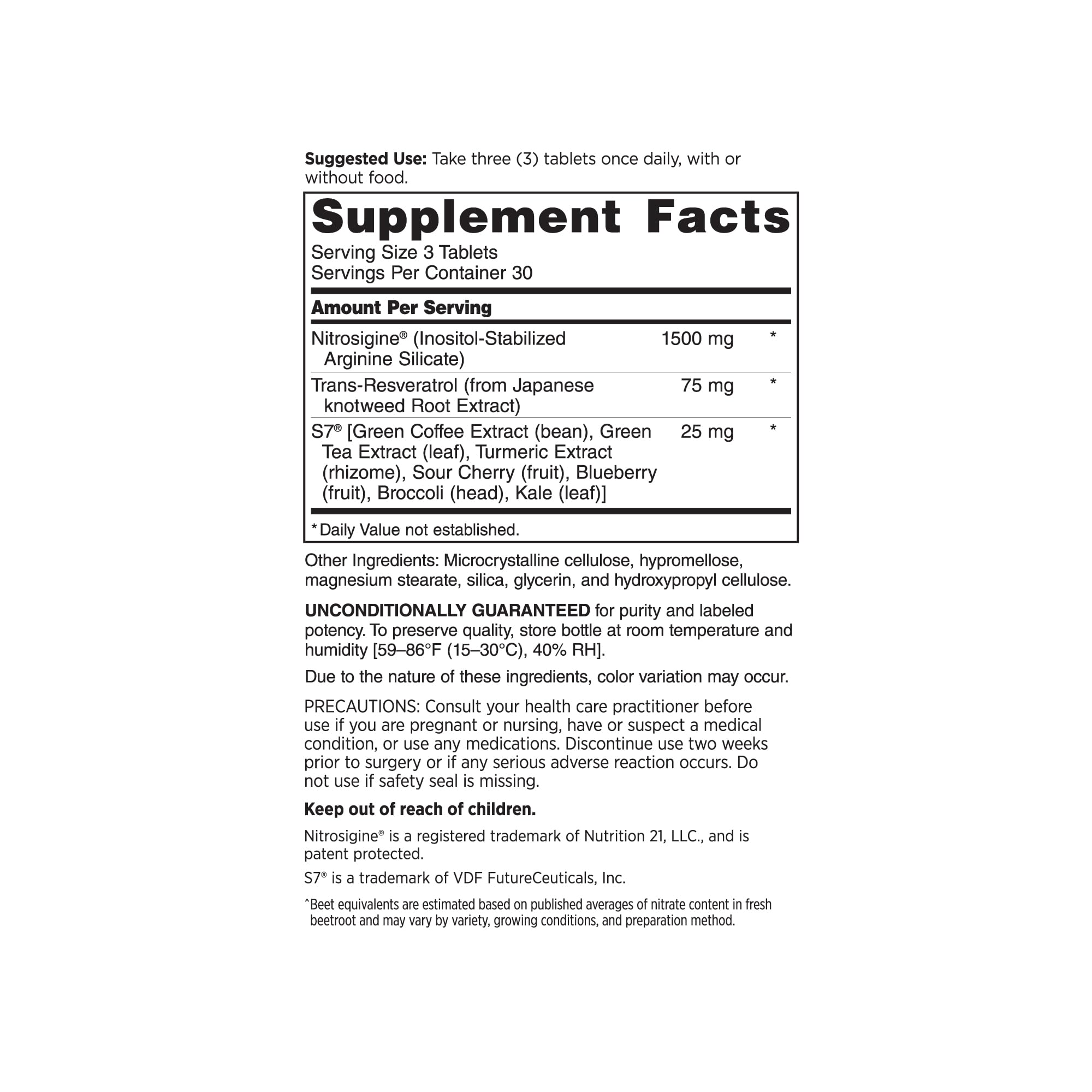 DOCTORS' PREFERRED Nitric Oxide Booster Supplement - Better Than Beet Roots — Amazon image 5