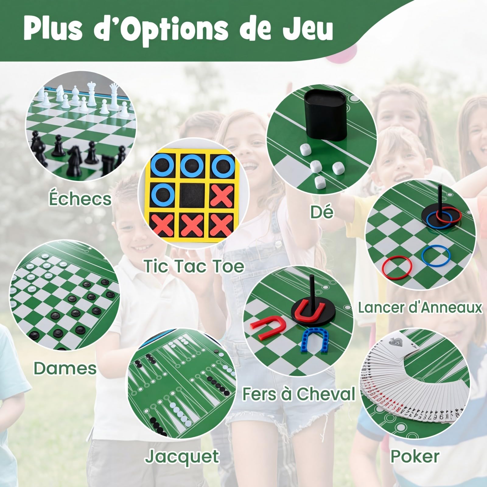 COSTWAY 14 en 1 Baby-Foot avec Billard & Hockey & Bowling & Basket-Ball, Table de Jeu avec Pieds Réglables & Plateau Convertible, Jouets pour Fête, Bar, Salle de Jeux, 109 x 58 x 152 cm