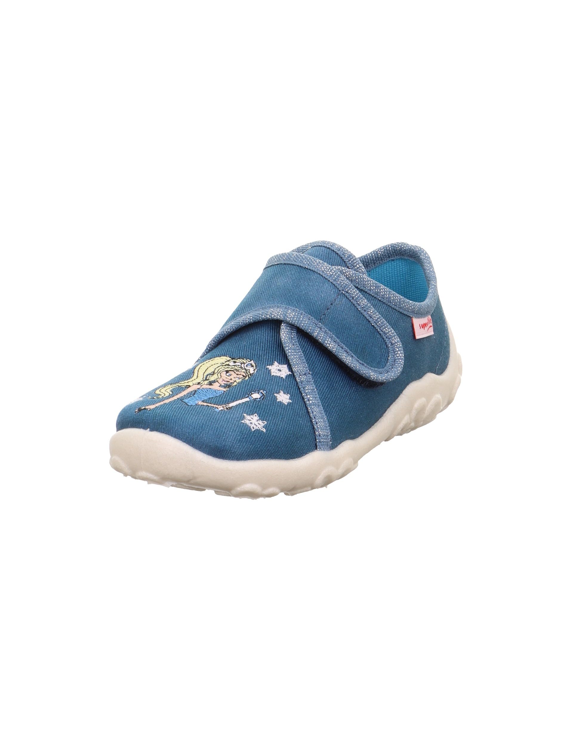 Superfit Girl's Bonny Hausschuhe, TÜRKIS 8060