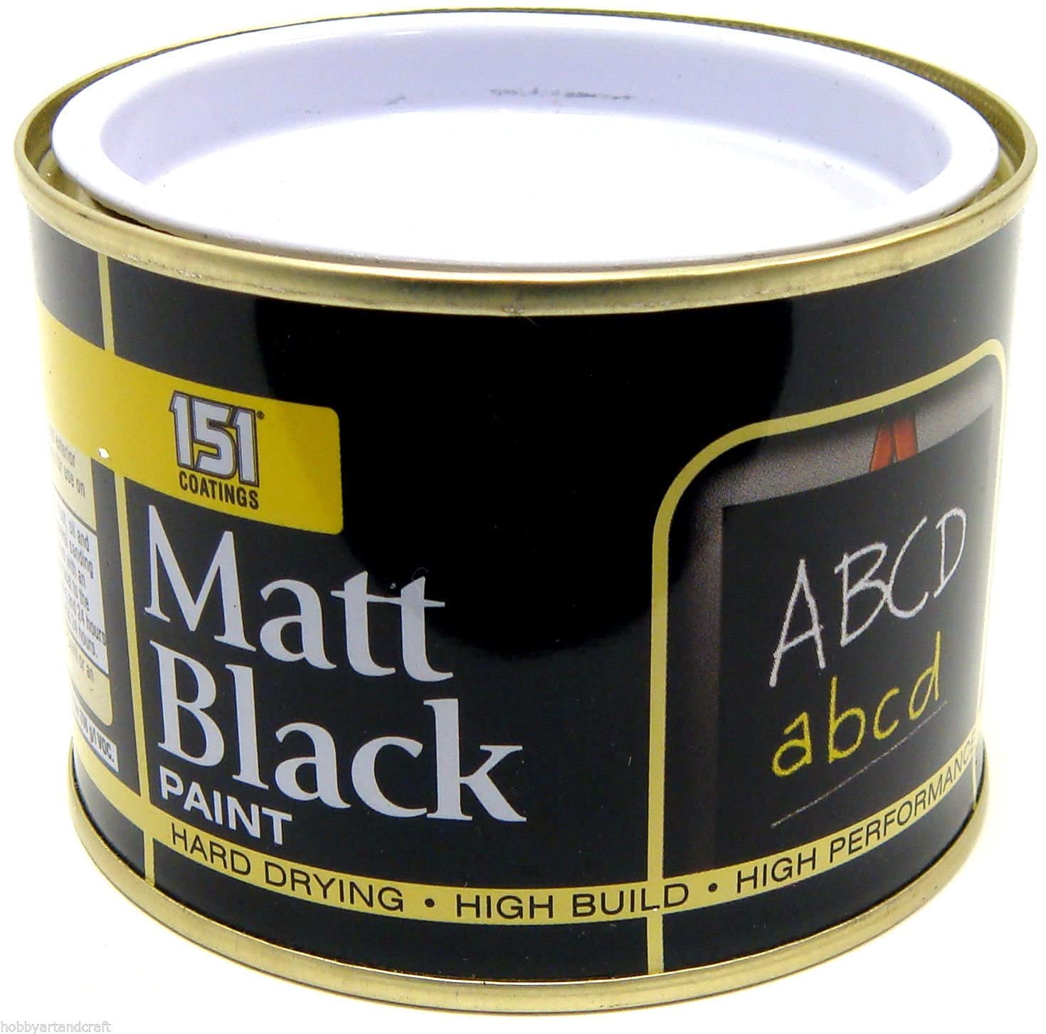 Black Matt Paint - 180Ml By 151 Coatings