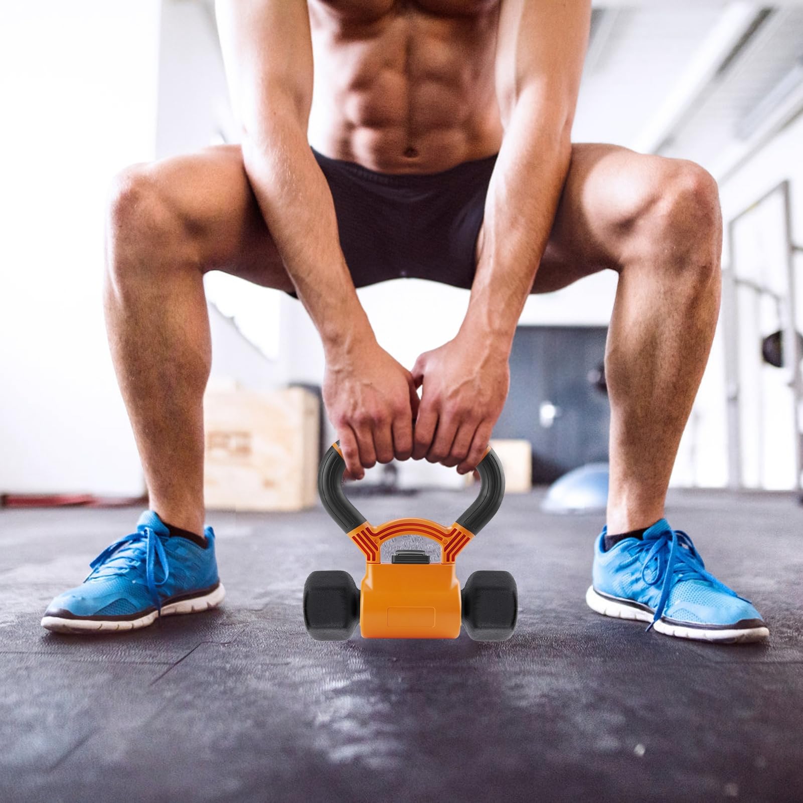 Maniglia Kettlebell Regolabile In PP – Trasforma I Tuoi Pesi In 3 Secondi! Accessorio Multifunzione Per Sollevamento, Fitness A Casa E Palestra