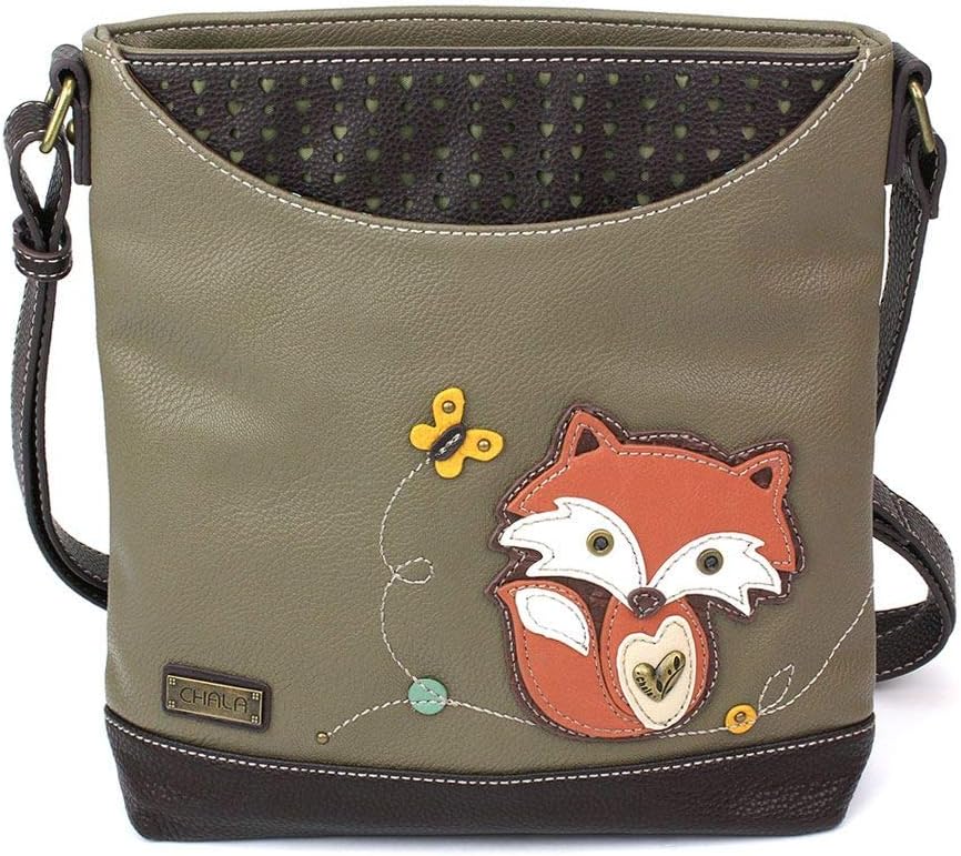Chala Fox Sweet Messenger Bag Purse, Fox lovers