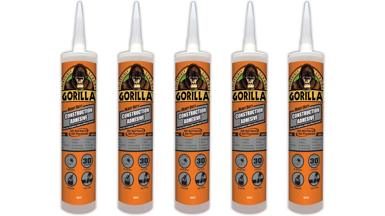 Gorilla Construction Adhesive - Heavy Duty Bond -14 Gorilla Construction Adhesive - Heavy Duty Bond -14
