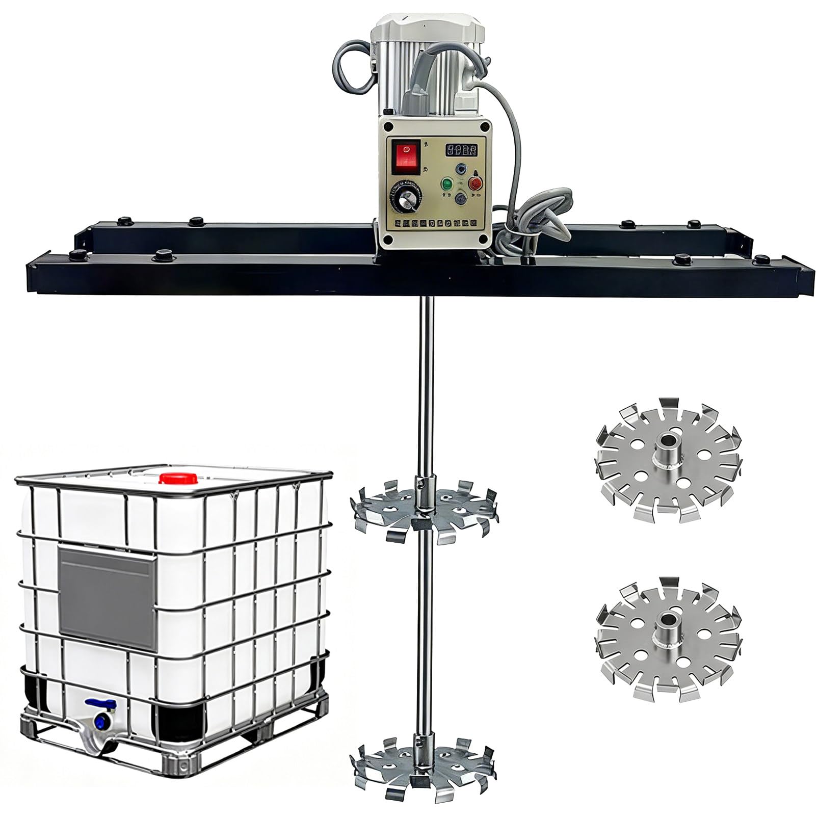 2100W Electric IBC Tank Agitator,Adjustable Speed IBC Tote Electric Mixer C