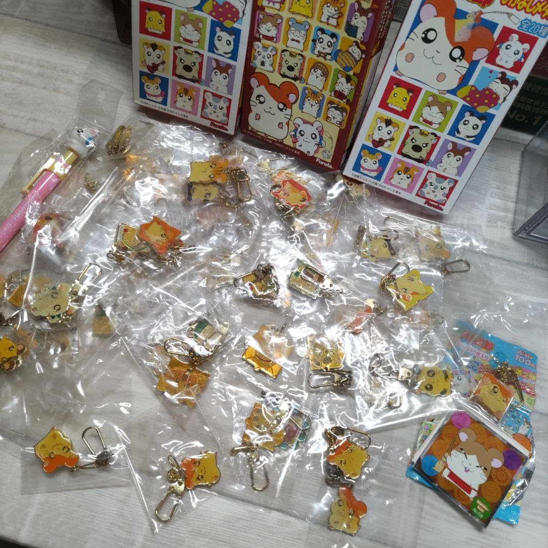 Amazon.co.jp: とっとこハム太郎 なかよしメダル59点 オマケ レトロ 