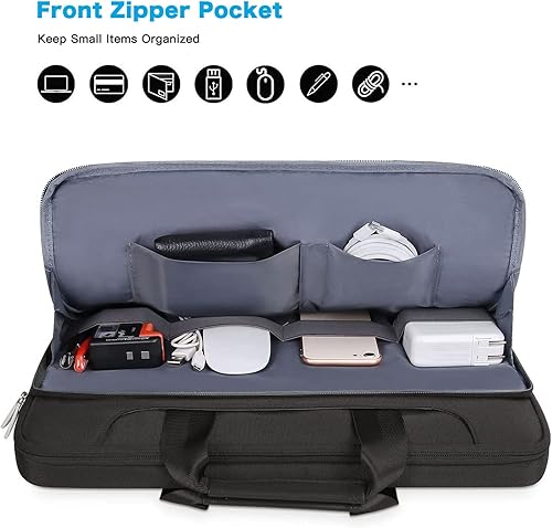 Miniatura 3 de MOSISO - Bolsa de hombro con protección de 360 para MacBook Air 13 M2 A2681 M1 A2337 A2179 A1932Pro M2 M1 A2338 A2251 A2289 A2159 A1989 A1706 A1708,