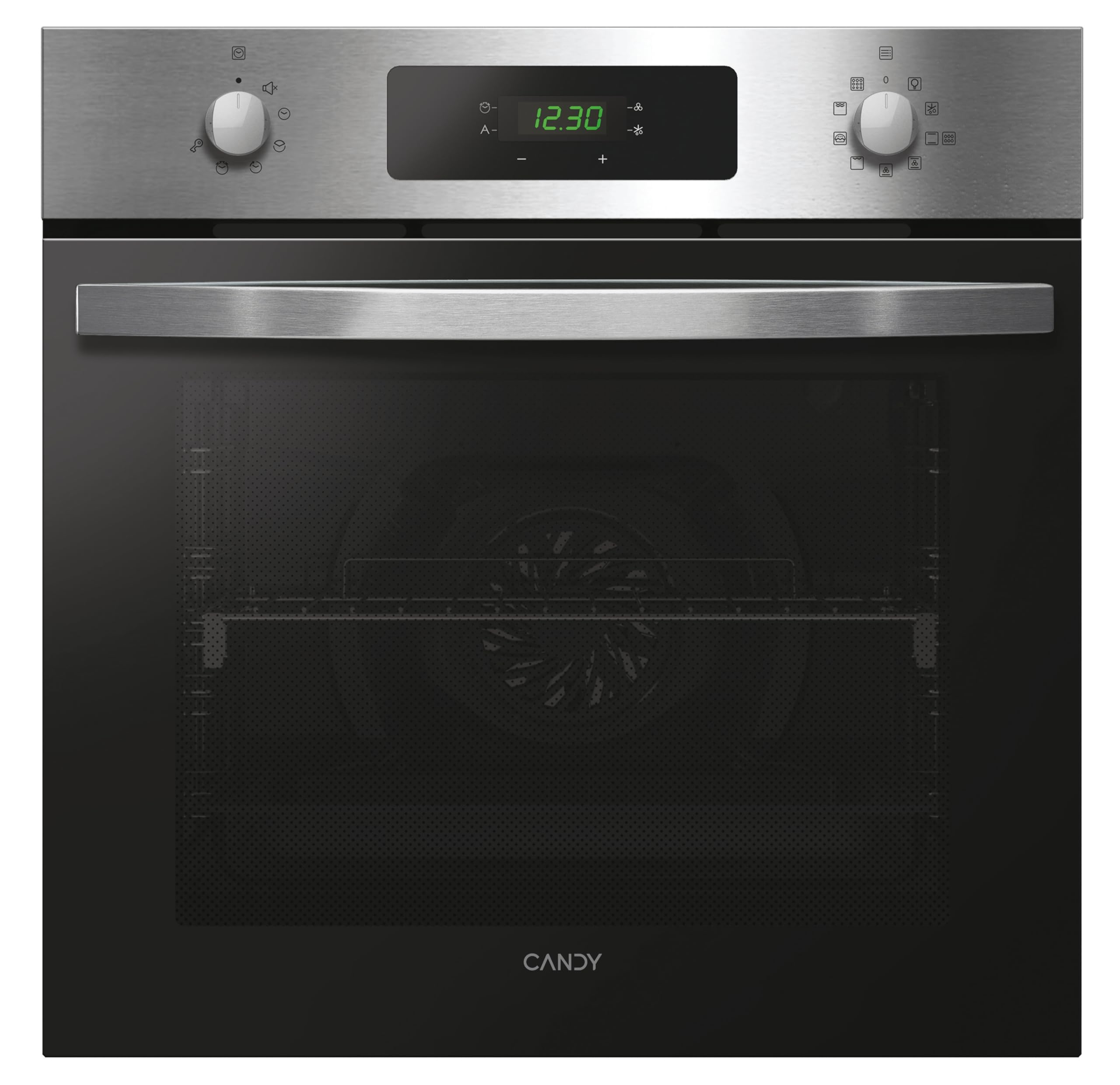 Candy Pack Placa de Inducción + Horno Multifunción 70L, Limpieza Pirolítica e Hidrolítica, Encimera 3 Zonas y Booster