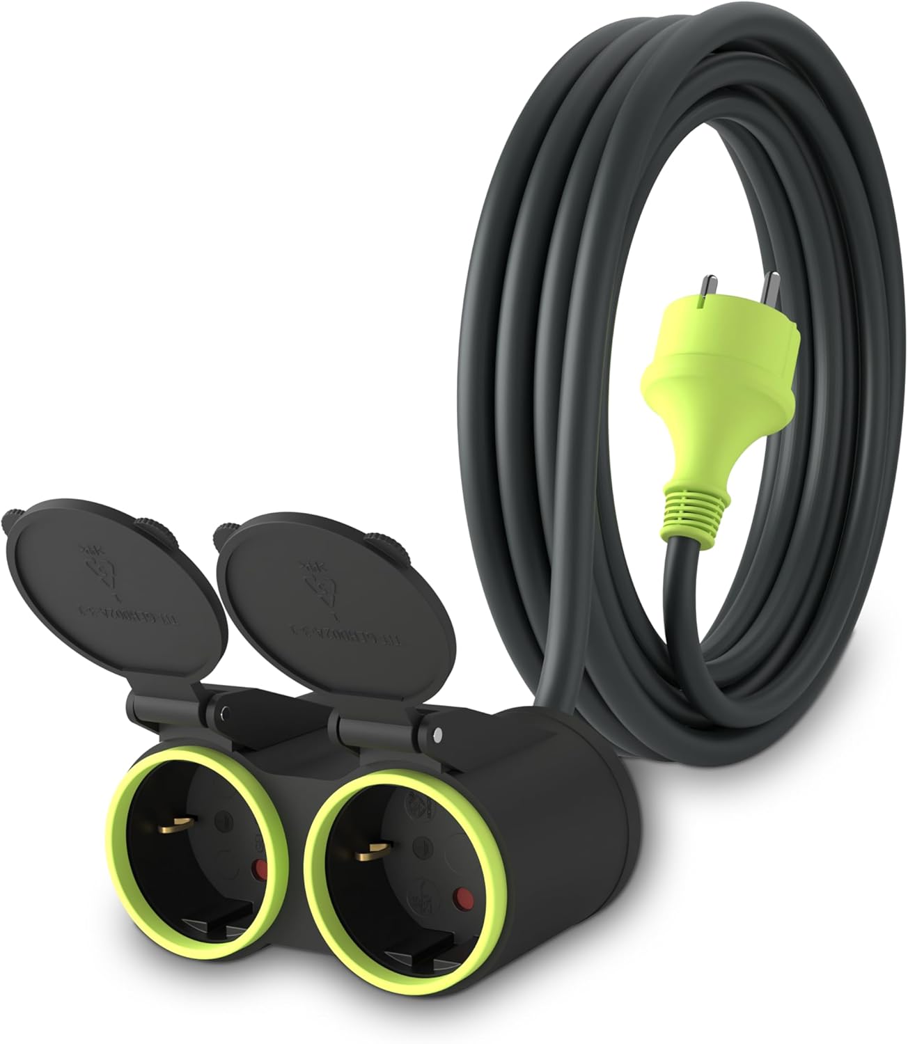 TOOLWAY Rallonge Électrique, 30 pieds, 1 prise, 125 volts, vert 140010 | RONA