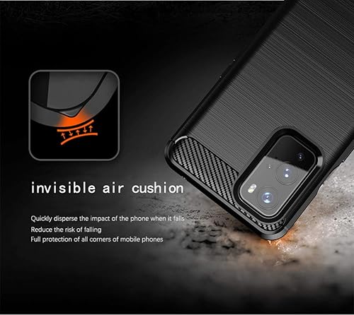 Miniatura 5 de Funda para teléfono Oneplus 9 5G, funda 1+9 5G a prueba de golpes, resistente a los arañazos, fibra de carbono suave, TPU suave, para Oneplus 9 5G