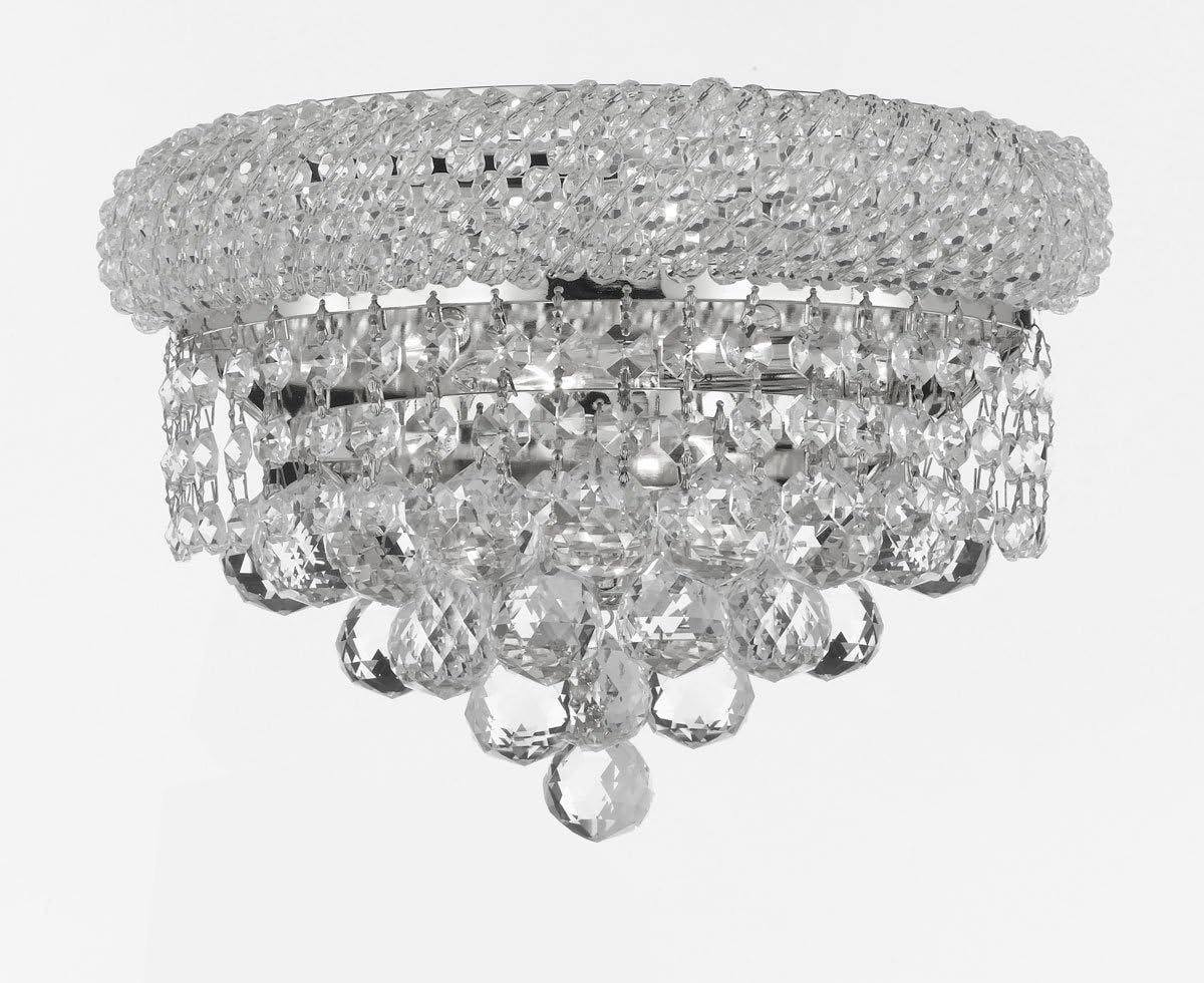 Empire Empress Crystal (tm) Wall Sconce Lighting W 12" H 6"