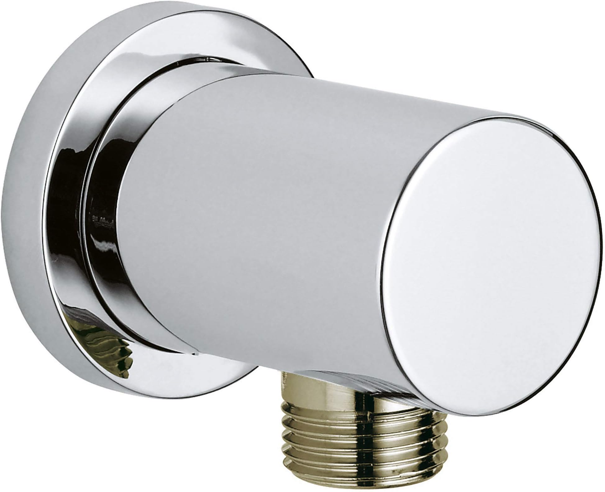 GROHE 26635000 Rainshower 1/2-Inch Handheld Shower Wall Union, Starlight Chrome