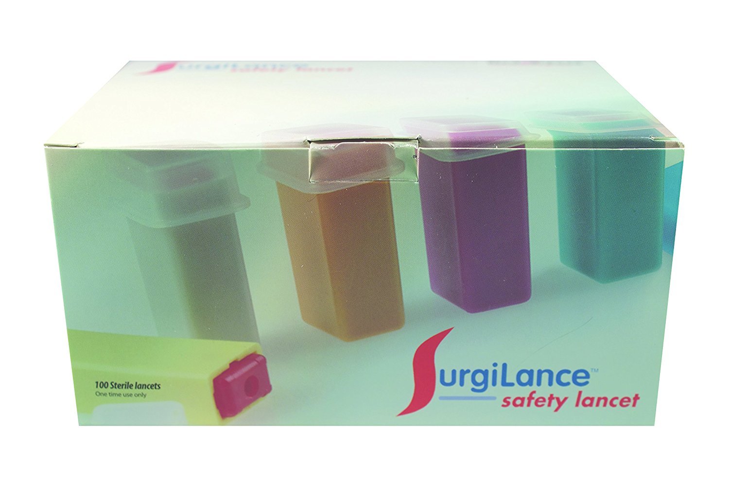 PT# SLN100 PT# # SLN100- Lancet Surgilance Yl Sterile 26G 100/Bx by, MediPurpose