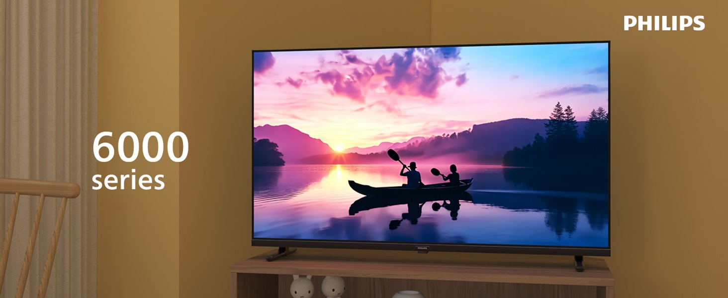 TV Philips LED 32PHS6000 32 HD Ready 60Hz Smart TV Titan OS HDR10 Dolby Audio